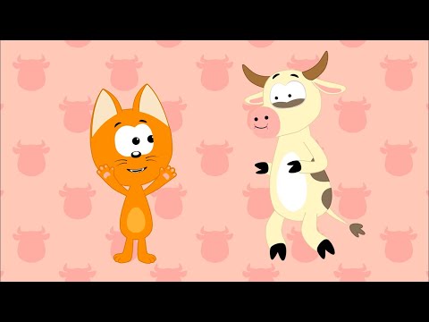 Тили-Бом -  песенка от Котэ и Синего трактора - песенки для детей - учим цвета