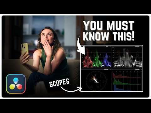 How to Read SCOPES in Davinci Resolve | MUST KNOW! (FREE & STUDIO)