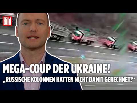 PUTINS KRIEG: Coup der Ukraine! „Russische Kolonnen hatten nicht damit gerechnet“ I BILD Lagezentrum