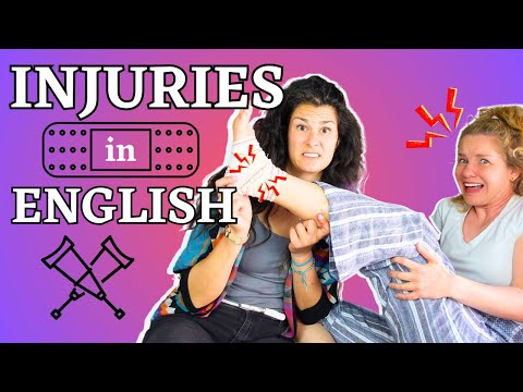 How to Talk About Injuries in English | Real Life English Practice