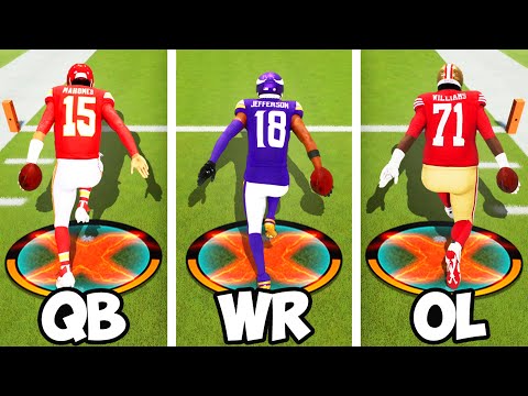 Scoring a Touchdown with EVERY Position!