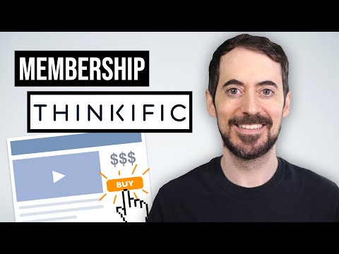 How to create a membership site with Thinkific (Full Tutorial)