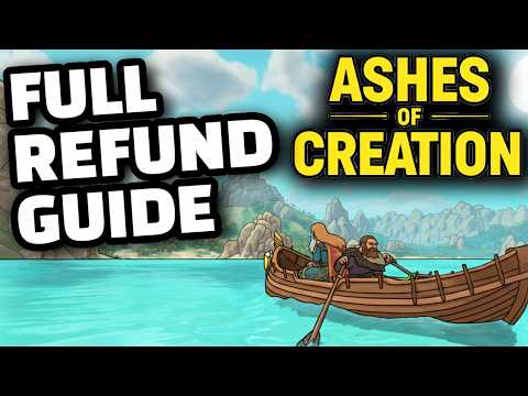 How To Get a Refund For Ashes of Creation (Steam AND Kickstarter)