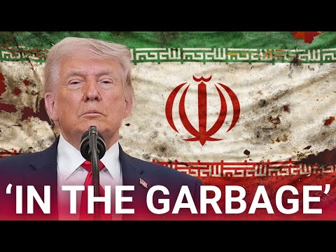 President Trump throws Iran’s ‘unserious’ 10-point peace plan ‘in the garbage’