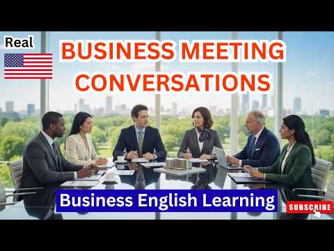 Real Business English Conversations in Working Day | Business English Learning