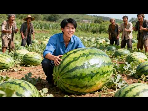 Réincarné dans une année de famine, j’invente un engrais super et cultive des melons géants ! 🍉