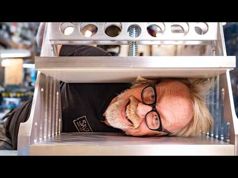Adam Savage Builds a Book Press!