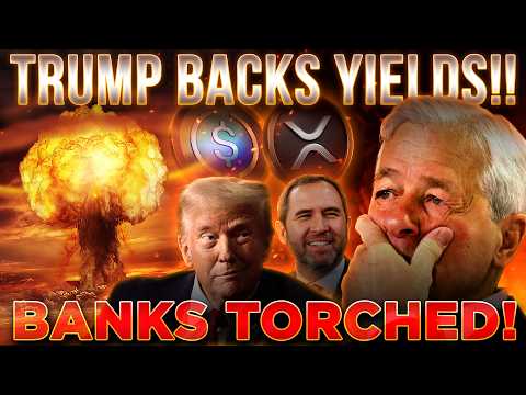Trump Just NUKED Banks Over Stablecoin Yields!!!🔥FINALLY! 🚨CLARITY Incoming