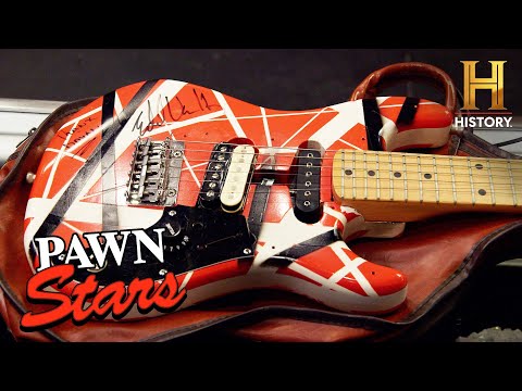 Van Halen Collection Includes AUTOGRAPHED Guitar (Season 21) | Pawn Stars