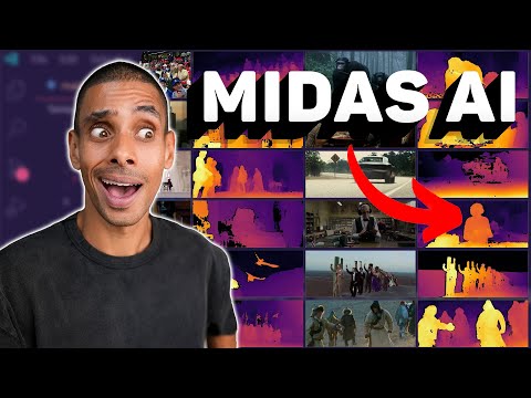 I tried coding a AI DEPTH VISION app with MIDAS in 15 Minutes