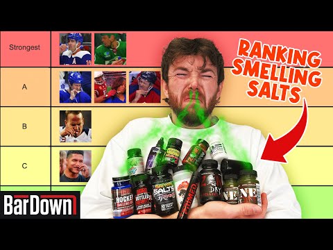 RANKING SMELLING SALTS FROM STRONGEST TO WEAKEST | SNOT ONES