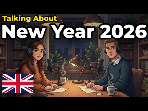 Speak About New Year’s Goals in English | Real Conversation Between Emma and Ben