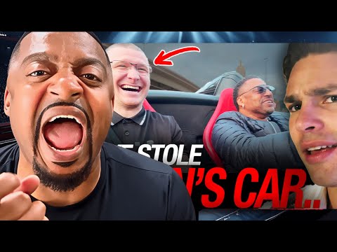 Showbizz and Wade STOLE Ryan Garcia’s car! | Barrios Vs Garcia Breakdown