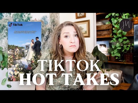 RIDICULOUS TikTok Hot Takes | Wedding Planner REACTS