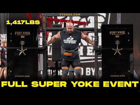 2025 STRONGEST MAN ON EARTH FULL SUPER YOKE SAFE CARRY  EVENT