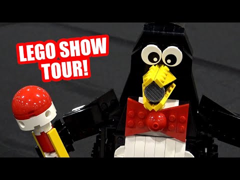 Complete Tour of Brickworld Chicago 2022 LEGO Convention – Hundreds of Custom Creations!