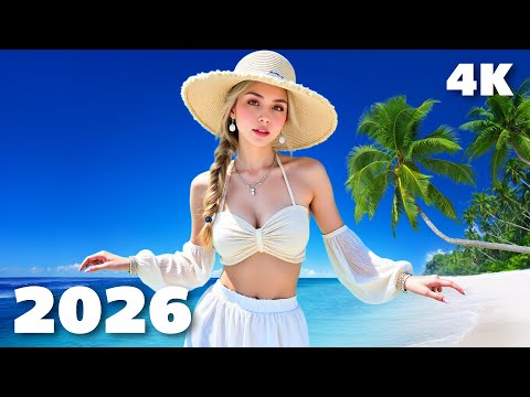 The Best Of Vocal Tropical Summer Vibes 2026 🌊 Deep House Music Mix 4K UHD for TV Relaxation