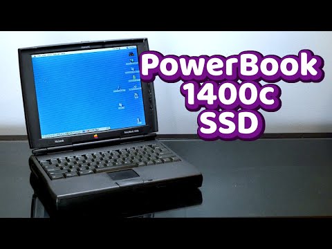 Using a CF Card as an SSD in a PowerBook 1400c