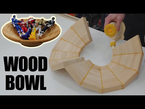Making a Wooden Bowl with a Miter Saw