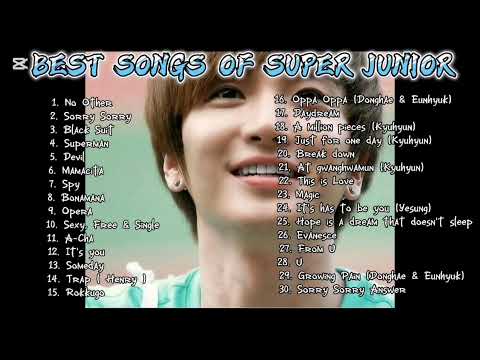 BEST SONGS OF SUPER JUNIOR