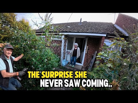 BACK BREAKING Garden Rescue Before 70th Birthday SURPRISE