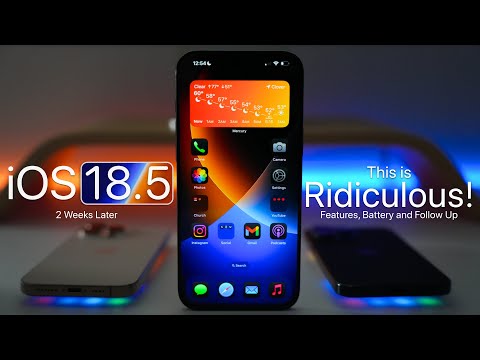 iOS 18.5 - This Is Ridiculous! - Features, Battery and Follow Up