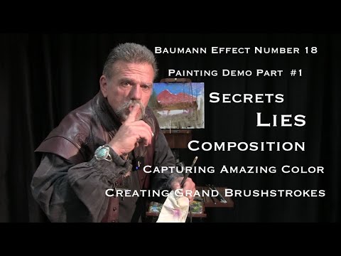 Baumann Effect 18, Rainbows, Composition, Alpenglow, Focal point, Horizon, feeling, Grisalle, Value,