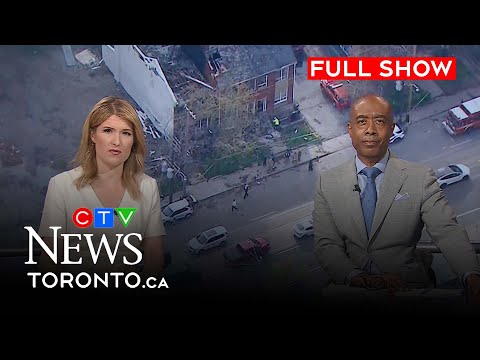 Firefighter injured battling blaze in downtown Toronto | CTV News Toronto at Six for May. 13, 2025
