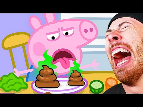 Peppa Pig Battles Minecraft Zombies Try Not to Laugh at These Crazy Moments!