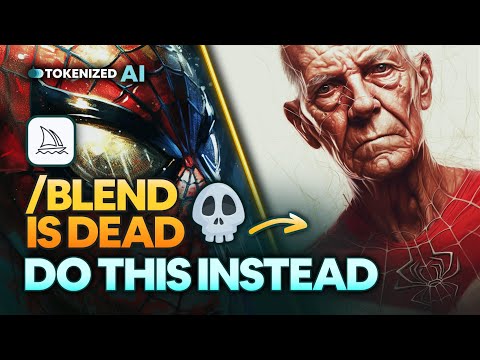 Blend Images with Reverse Engineering in Midjourney