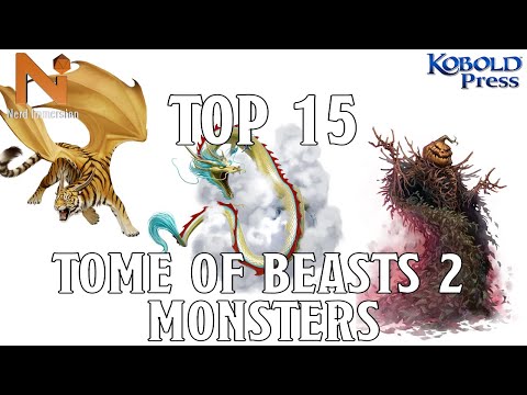 Top 15 D&D 5e Tome of Beasts 2 Monsters | Nerd Immersion