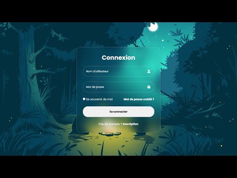 Create a transparent FORM in HTML and CSS