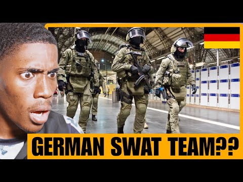 American Reacts to The Best German Police || Bundespolizei | 50 Jahre GSG9
