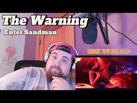 First Time Reaction / The Warning - Enter Sandman / Thank You for 500+!