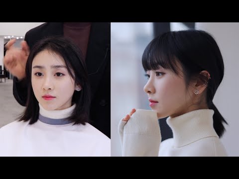SUB(red velvet joy's bang) How to cut Korean style bang