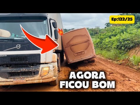 ÔNIBUS BATEU NA CARRETA Resgatamos o renaut
