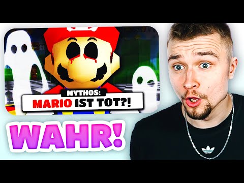 Gruselige Mario MYTHEN die leider WAHR sind... | Dävid Reaktion