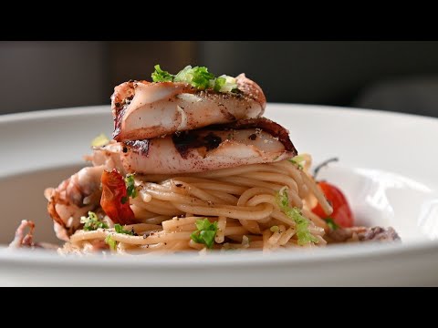 SOY SAUCE PASTA with SEAFOOD 🍝