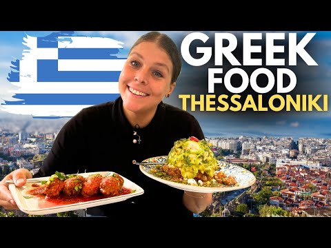 GREEK FOOD Heaven in THESSALONIKI 🇬🇷