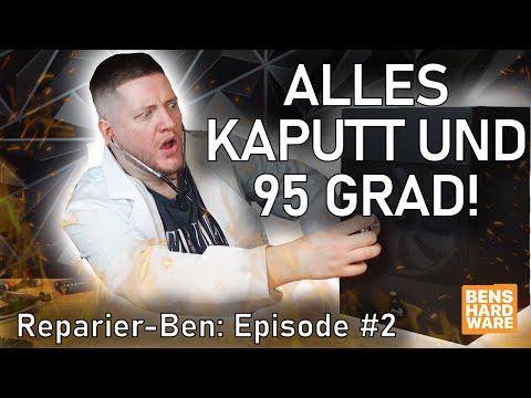 DEFEKTES NETZTEIL und CPU ÜBERHITZT! Zuschauer PC repariert! Der REPARIER-BEN: Episode #2