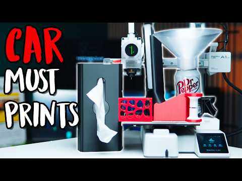 10 Cool 3D Prints Every Car Needs!