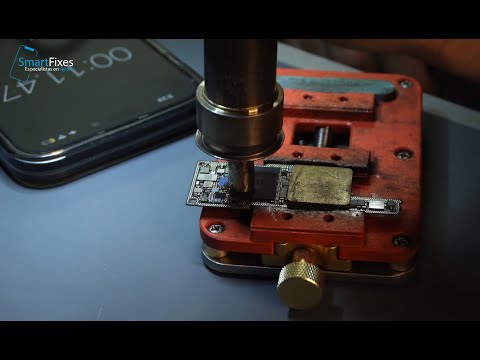 Reballing CPU A16  14 Pro Max, Extraccion, Limpieza y Colocación.