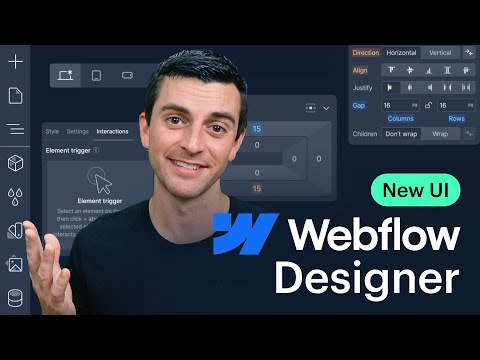 Getting Started with Webflow Designer 2024 (New UI)