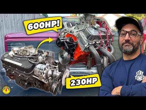 We Crammed our Low-Buck 600 Horsepower Big Block into This C10 Squarebody.