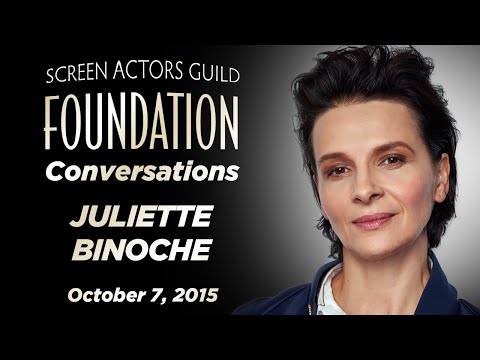 Juliette Binoche Career Retrospective | SAG-AFTRA Foundation Conversations
