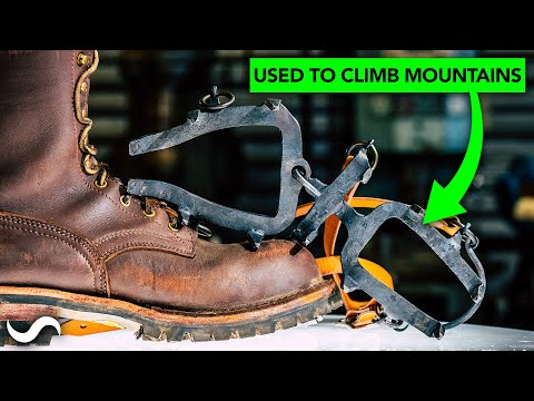 How Climbing Crampons Were Forged by Hand in 1909!