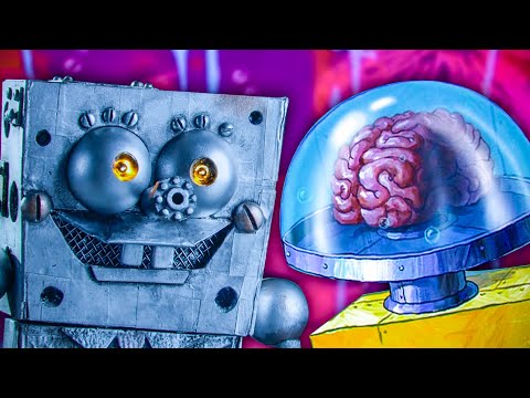 История Всех 60 ИЗОБРЕТЕНИЙ в Губка Боб