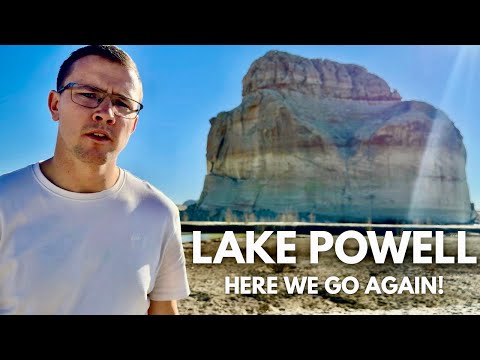 Walking the Bottom of Lake Powell | Lone Rock