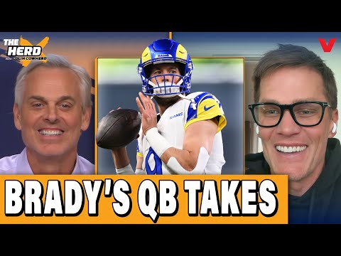 Tom Brady on NFL QBs: Vikings' McCarthy, Rams' Stafford, Chiefs' Mahomes | THE HERD w/ Colin Cowherd
