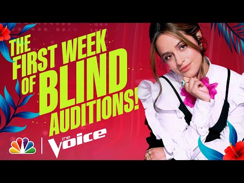 The Best Performances from the First Week of Blind Auditions | NBC's The Voice 2022